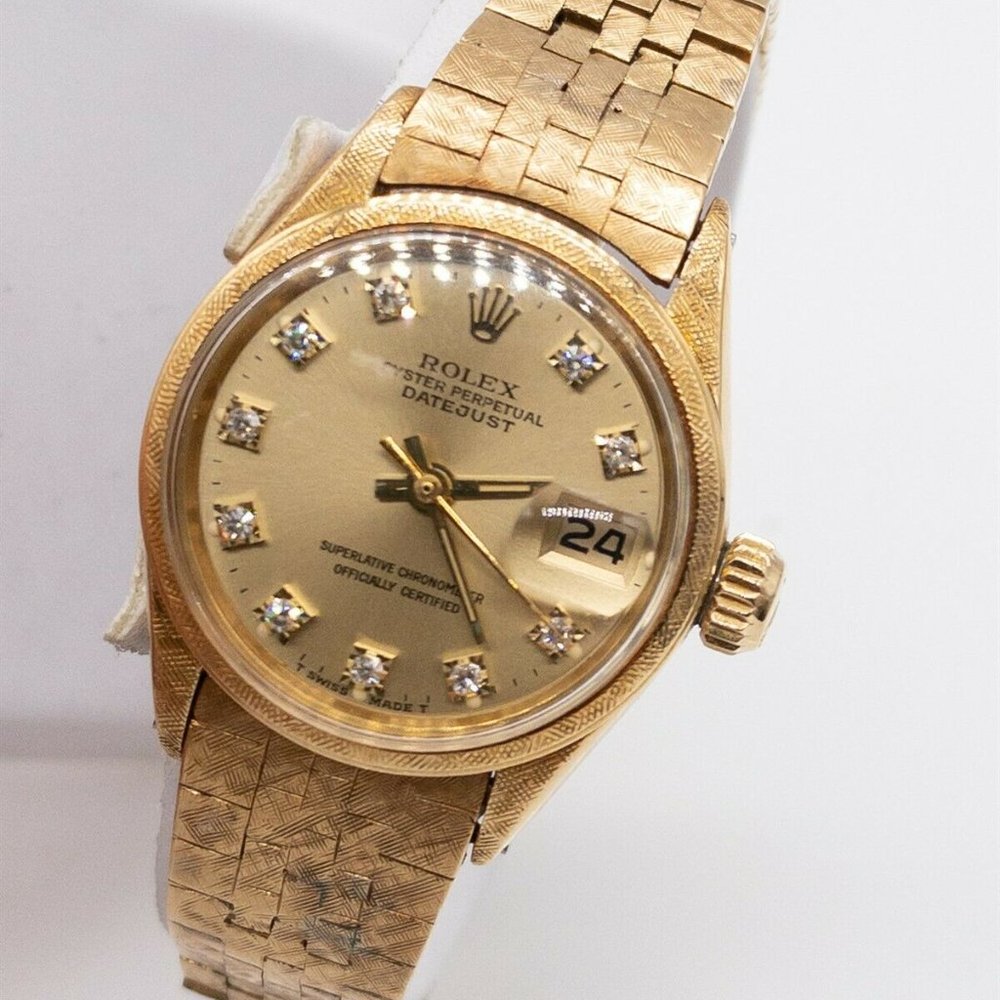 Sale! Rolex 18k President Diamond Ladies Watch! - Picture 2 of 7
